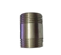 2-1/2" BSP Equal Male Thread Barrel Nipple 304 Stainless Pipe Fitting Connector Coupler water oil air