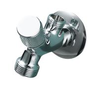 2. 1 entrée 2 sorties en laiton avec filetages métalliques - Contrôleur d'eau résistant à l'érosion pour évier et appareils industriels en laiton