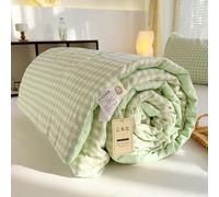 2/1 Personnes Couette D'été Édredon Lit Dessus De Lit Coton Couvre Lit Matelassé Doux Et Léger Patchwork Pour Temps Chaud/dormeurs Chauds Douce Et Confortable, Légère Et Respirante ( Color : A , Size