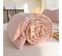 2/1 Personnes Couette D'été Édredon Lit Dessus De Lit Coton Couvre Lit Matelassé Doux Et Léger Patchwork Pour Temps Chaud/dormeurs Chauds Douce Et Confortable, Légère Et Respirante ( Color : J , Size