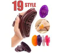 2/1 pièce Brosse des méridiens du corps, brosse de massage des parties du corps universelle, brosses de massage des chakras, conception de gant, massage manuel complet du corps, doux et confortable, s