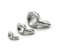 2/10/20 pièces M3 M4 M5 M6 M8 M10 M12 DIN315 304 Acier inoxydable/Écrou papillon(Zinc Plated Steel,M3 x20pcs)