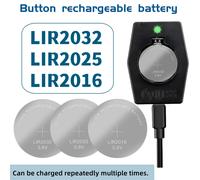 2-10 pièces LIR2032 LIR2025 LIR2016 batterie Rechargeable CR2032 CR2025 CR2016 charge au Lithium peut remplacer CR2032 pour les montres LIR2032-2PCS