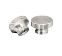 2-10 pièces M2/M2.5/M3/M4/M5/M6/M8/M10 écrous moletés en acier inoxydable pour imprimante 3D et mur-rideau, M3(10pcs)