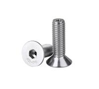 2-10 pièces M2/M2.5/M3/M4/M5/M6/M8/M10/M12 acier inoxydable 304 vis à tête enfoncée et fessure cruciforme avec trous de ventilation, M5x20mm