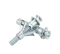 2-10 pièces M4 M5 M6 M8 plaques de plâtre ancre for cloisons sèches plaque de plâtre mur plafond Expansion boulon Tube tuyau fixer bouchons creux vis en métal(M5X65(4pcs))