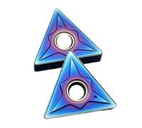 2/10 pièces TNMG220404 TNMG220408 Nano Bleu Outil de tournage CNC Lame coupe(2PCS,TNMG220404 MA LY7010)