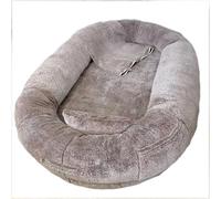 2,100 * 70 * 20, Grand Lit pour Chien Humain, Grand Lit pour Chien De Taille Humaine, Lit pour Chien Géant Lavable en Pouf, Lit pour Chien Moelleux en Fausse Fourrure Lavable