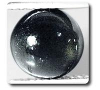 2.12 Cts Scapolite Noire Oeil De Chat Tanzanie, Afrique.