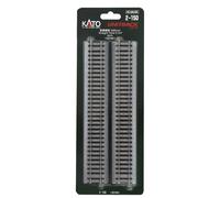 2-150 Rails Ballastés 246mm KATO Train HO 1/87