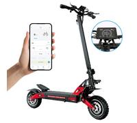 2*1600 double moyeu puissant Scooters électriques pliables E Scooters hors route pneu rapide 65 e-scooter pour adultes avec contrôle