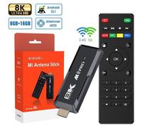 2+16Go TV box multimedia Clé TV Android 12.1 5G WIFI Décodeur TV double bande