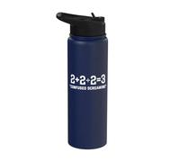 2 + 2/3 = 2 modes de production confusés Stainless Steel Insulated Water Bottle
