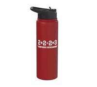2 + 2/3 = 2 modes de production confusés Stainless Steel Insulated Water Bottle