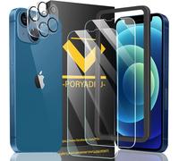 [2+2 Pack] Iphone 14 Pro 5g Tempered Glass Screen Protector With 2 Screen Protectors And 2 Camera Screen Protector, 9h Hardness, Anti-Scratch