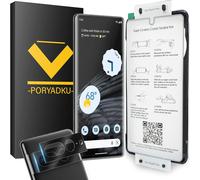 2+2 Pack Screen Protector For Google Pixel 7 Pro + 2 Pack Camera Lens Lens,[100% Fingerprint Unlock] [Bubble Free] [Hd Clear] Film For Google Pixel 7 Pro