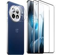 2+2 Pièces Pour Oneplus 13 5G Verre Trempé, Protection De L'Appareil Photo Et Film De Protection Du Verre, Dureté 9H, Protecteur D'Écran Hd Anti-Bulle