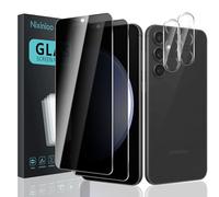 [2 + 2 pièces]Protection D'écran Anti-Espion pour Samsung Galaxy S23 FE 2 Pièces Privacy Film Protection et 2 Pièces Caméra Arrière Double Protection,Écran Privé Protecteur