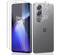 2+2 Pieces Tempered Glass For Oneplus Nord Ce 4 Lite 5g Screen Protector + Oneplus Nord Ce 4 Lite 5g Rear Camera Protector, 9h Hardness Hd Screen Protector For Oneplus Nord Ce 4 Lite 5g