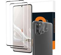 2 + 2 Pieces Tempered Glass For Samsung Galaxy S20, With Rear Camera Protector, 3d Glass Protection For Galaxy S20, Anti-Scratch Anti-Fingerprint Hd Clear Samsung S20 Screen Protector