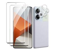 [2+2] Verre Trempé Pour Xiaomi Redmi Note 13 Pro Plus Pouces, 2 * Protecteur d'écran et 2 * Caméra Arrière Protecteur, Dureté 9H Film Protecteur Vitre, Anti-rayures, 3D Incurvé Couverture Complète