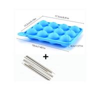 (2)20/12 trous moule à sucettes moule à cake pops moule à chocolat bonbons moule en silicone pop sucettes