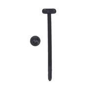 2/20/40/80/400/600/1000 pièces attaches de câble en Nylon boucle fixation automatique vis remplacement Clip garde-boue voiture(500set(1000pcs))