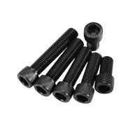 2-200 pièces M1.4-M12 classe 12.9 acier au carbone noir empreinte hexagonale creuse tête cylindrique vis à machine, M2x18mm(100 pièces)