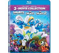 The Smurfs 2 / The Smurfs (2011) / Smurfs: The Lost Village – Blu-ray – Coffret 3 (USA) – AC-3/D