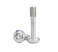 2-20pcs M3/M4/M5/M6/M8 Boulons de verrouillage à tête plate à Torx à demi-filetage en acier inoxydable, M3x8mm