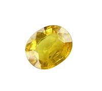 2,23 Ratti / 1,00 carat extrait de Ceylan de qualité non chauffée non traitée énergisée naturelle (saphir jaune) Pierre de naissance I Pukhraj Pierre précieuse en vrac certifiée par laboratoire