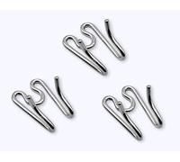 2,25 mm Herm Sprenger Prong Collar Extra Gauche plaqué Chrome (Lot de 3)