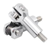 2,25 Pouces Moto-Cycle Potchette de Pied Pédale Pédale Support Support Clevis Compatible avec Le Patrimoine Softail Modèles FXST 2000 à 2006.(Chrome)