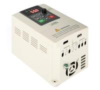 2.2KW Transformateur 380V Variateur de Frequence 380V VFD Triphasé Entrée Sortie 380V Variateur de Fréquence sur machines-outils CNC Broyeurs à boulets Concasseur etc (avec 2M de câble d'extension)