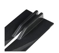 2.2M Jupes Latérales Extension Panneaux À Bascule Séparateurs Lèvres pour Chevy pour Chevrolet pour Camaro SS 2000-2022 Accessoires Jupes Latérales Diffuseur À Bascule(Aspect Fibre de Carbone)