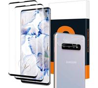2+2pcs Tempered Glass For Samsung Galaxy S10, With Rear Camera Protector, 3d Glass Protection For Samsung Galaxy S10, Shatterproof High Sensitivity High Definition Screen Protector