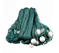 2 3 4 5 6 8 M De Hauteur 10-50 M De Long Filet De Pêche Poisson Plage Maille en Polyéthylène Piège À Appât Flottant avec Flotteur Mousse PVC Plombs Métalliques(1F,H2m/6.6Ft L50m/164Ft)