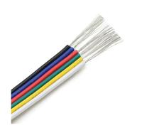 2/3/4/5/6 pièces 1/2/3/5/10/15/20/25/30/50m 20AWG connecteur de câble électrique(6pin,50m 20AWG)