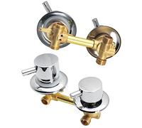 2/3/4/5 Voies Mitigeur Robinets De Douche, Laiton Douche Robinet Cabine With Cartouche Céramique, Mitigeur Cabine De Douche Entraxe 10 Cm/12,5 Cm/14,5Cm, G1/2" Thread 2-way-12-12.5cm