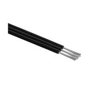 2/3/4 pièces 30/50/100m Fil électrique câble d'extension Flexible de Calibre 18 20 22 for connecteur Bande(3Pin Black,100m 20 AWG)