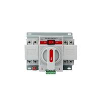 2/3/4P 6A-63A 220V MCB double puissance commutateur de transfert automatique double puissance commutateur de transfert automatique ATS convertisseur de puissance automatique(2P,25A)