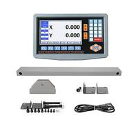2/3 axes multilingue grand écran LCD numérique utilisé tour fraiseuse CNC et rectifieuse for encodeur d'échelle linéaire(2V)