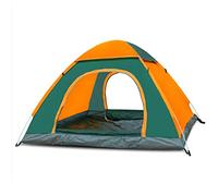 2-3 Camping Pop Up Tents Room, Beach Shelter Family Tent Waterproof Anti UV with 2 Automatic Doors for Hiking Camping Outdoor Beach Outdoor Sun Shelter Sun Shade