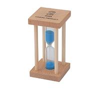 2/3 minutes en bois Sablier Sablier Sablier Desk étagère Décorations pour les adultes et les enfants - Bleu 2 Minutes