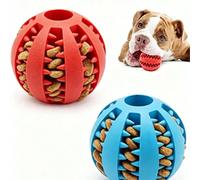2/3 Paquets Jouet Balle à Mâcher Anti-Morsure pour Chien, Jouet Puzzle Interactif pour Animaux de Compagnie, Soulage l'Ennui du Chien, Idéal pour la Dentition des Chiots et l'Entraînement Cérébral M (
