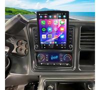 2+32G 2 Din Android 14 Autoradio Multimédia avec sans Fil CarPlay Android Auto pour Chevrolet Tahoe 2003-2006, 9,7 pouces écran Tactile Radio Stéréo avec navigation GPS SWC Mirror Link Bluetooth Wi-Fi