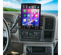 2+32G 2 Din Android 14 Autoradio Multimédia avec sans Fil CarPlay Android Auto pour GMC Sierra 1500 2003-2006, 9,7 pouces écran Tactile Radio Stéréo avec navigation GPS SWC Mirror Link Bluetooth Wi-Fi