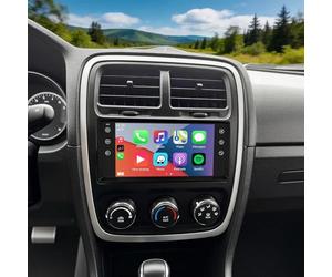 2+32G Android 13 Autoradio Multimédia avec sans Fil CarPlay Android Auto pour Dodge Caliber 2009-2012, 7 Pouces écran Tactile Radio Stéréo avec Navigation GPS SWC Mirror Link Wi-FI Bluetooth