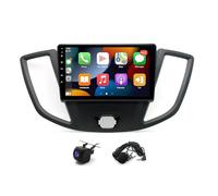2+32G Android 13 Autoradio Multimédia avec sans Fil CarPlay Android Auto pour Ford Transit Custom 2013-2019, 9 Pouces écran Tactile Radio Stéréo avec Navigation GPS FM RDS SWC écran partagé Bluetooth