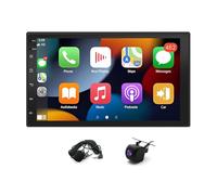 2+32G Android 13 Autoradio Multimédia avec sans Fil CarPlay Android Auto pour Nissan Patrol GU Y61, 7 Pouces écran Tactile Radio Stéréo avec Navigation GPS Mirror Link SWC FM RDS écran partagé